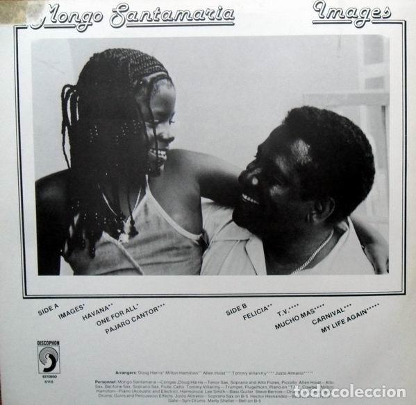 Discos de vinilo: Mongo Santamaria - Images - Discophon 6118 - 1981 - Foto 2