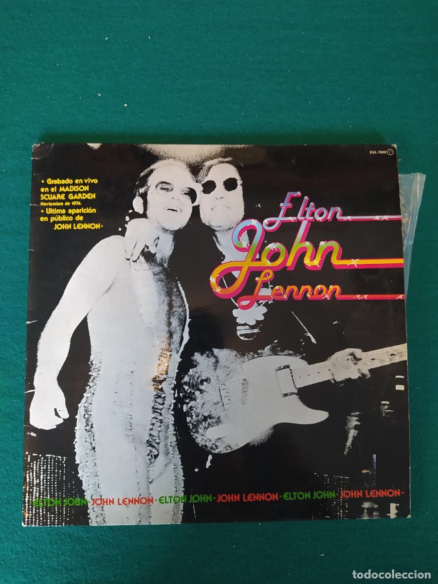 Discos de vinilo: Elton John, John Lennon &ndash; &rdquo;John & John&rdquo; - Foto 1