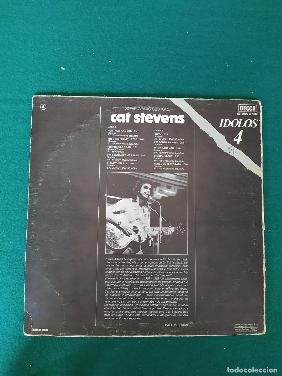 Discos de vinilo: Cat Stevens &ndash; Steve Adams Georgiou - Foto 2