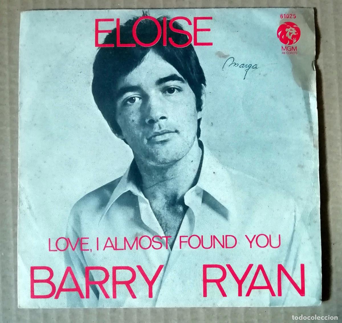 Discos de vinilo: Barry Ryan &lrm;&ndash; Eloise Spain 1968 - Foto 1