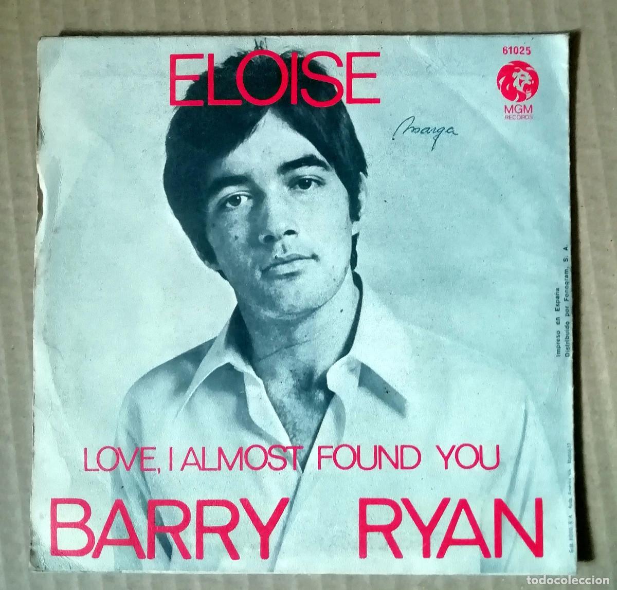 Discos de vinilo: Barry Ryan &lrm;&ndash; Eloise Spain 1968 - Foto 2