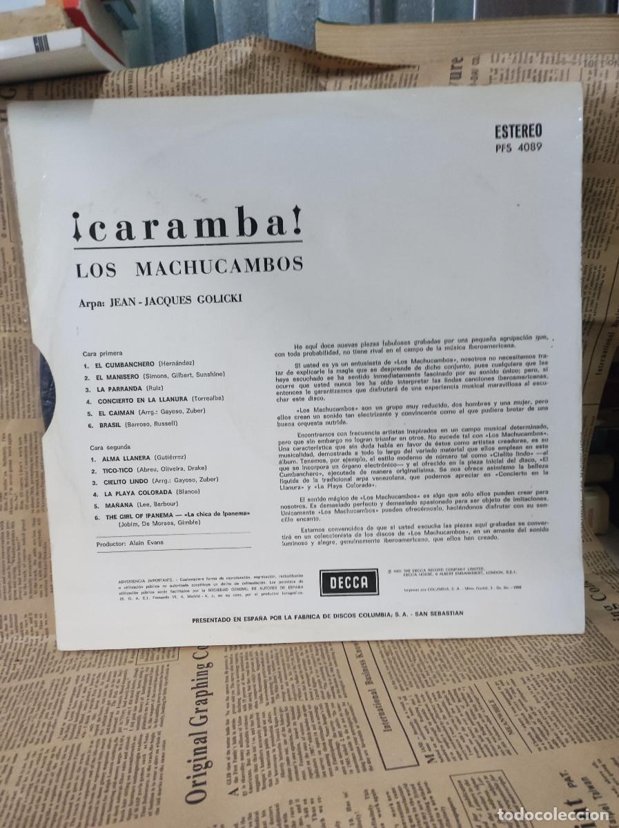 Discos de vinilo: Les Machucambos &ndash; Caramba! - Foto 2