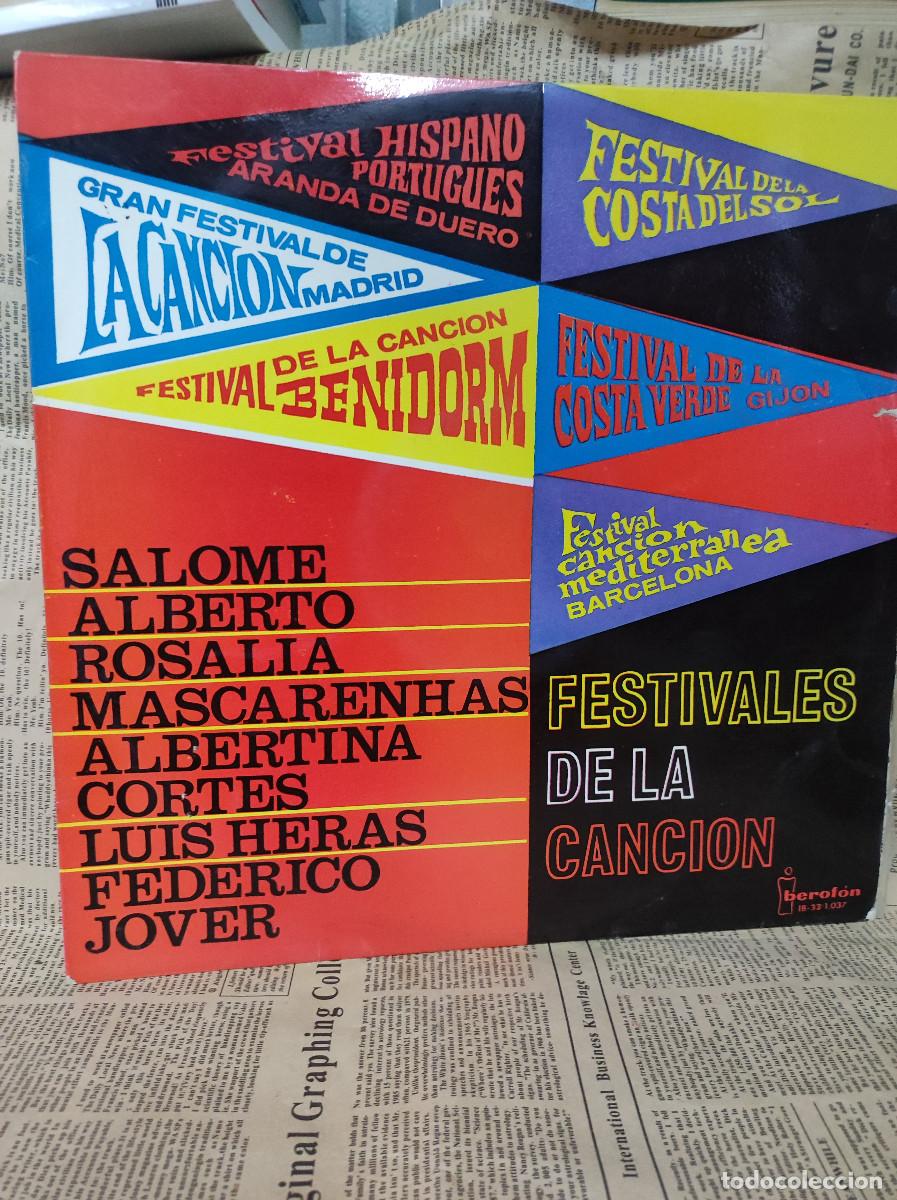 Discos de vinilo: Festivales De La Canci&oacute;n - Foto 1