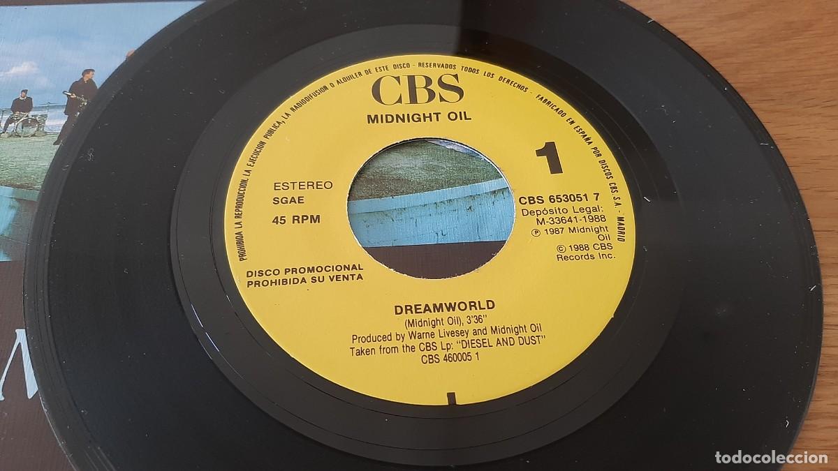 Discos de vinilo: Midnight Oil -- Dreamworld -- CBS, 1987 - Foto 2