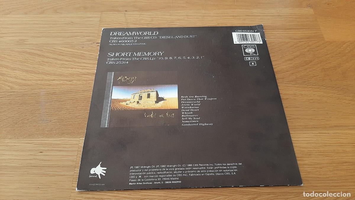 Discos de vinilo: Midnight Oil -- Dreamworld -- CBS, 1987 - Foto 3