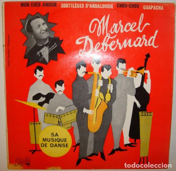 Disques de vinyle: Marcel Debernard* &lrm;&ndash; Sa Musique De Danse - Mon Cher Amour Label: Path&eacute; &lrm;&ndash; 45 EA 287 Format: Vinyl,