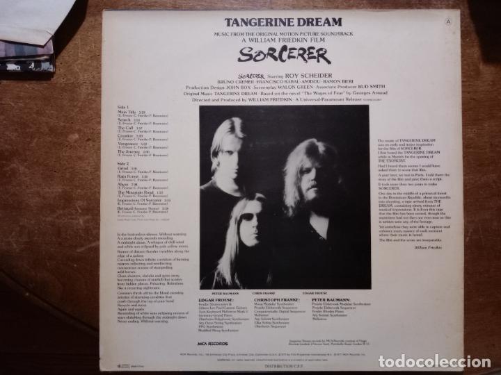 Discos de vinilo: Tangerine Dream - Sorcerer - Foto 2