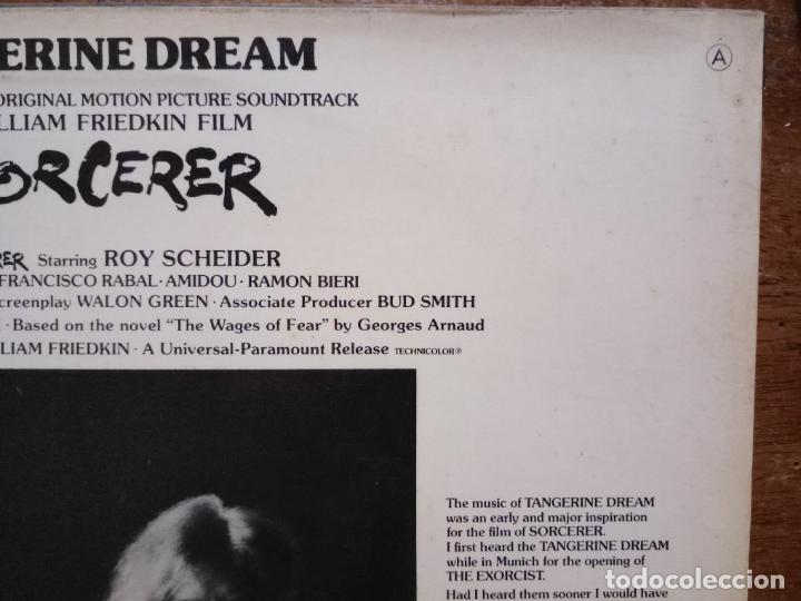 Discos de vinilo: Tangerine Dream - Sorcerer - Foto 3