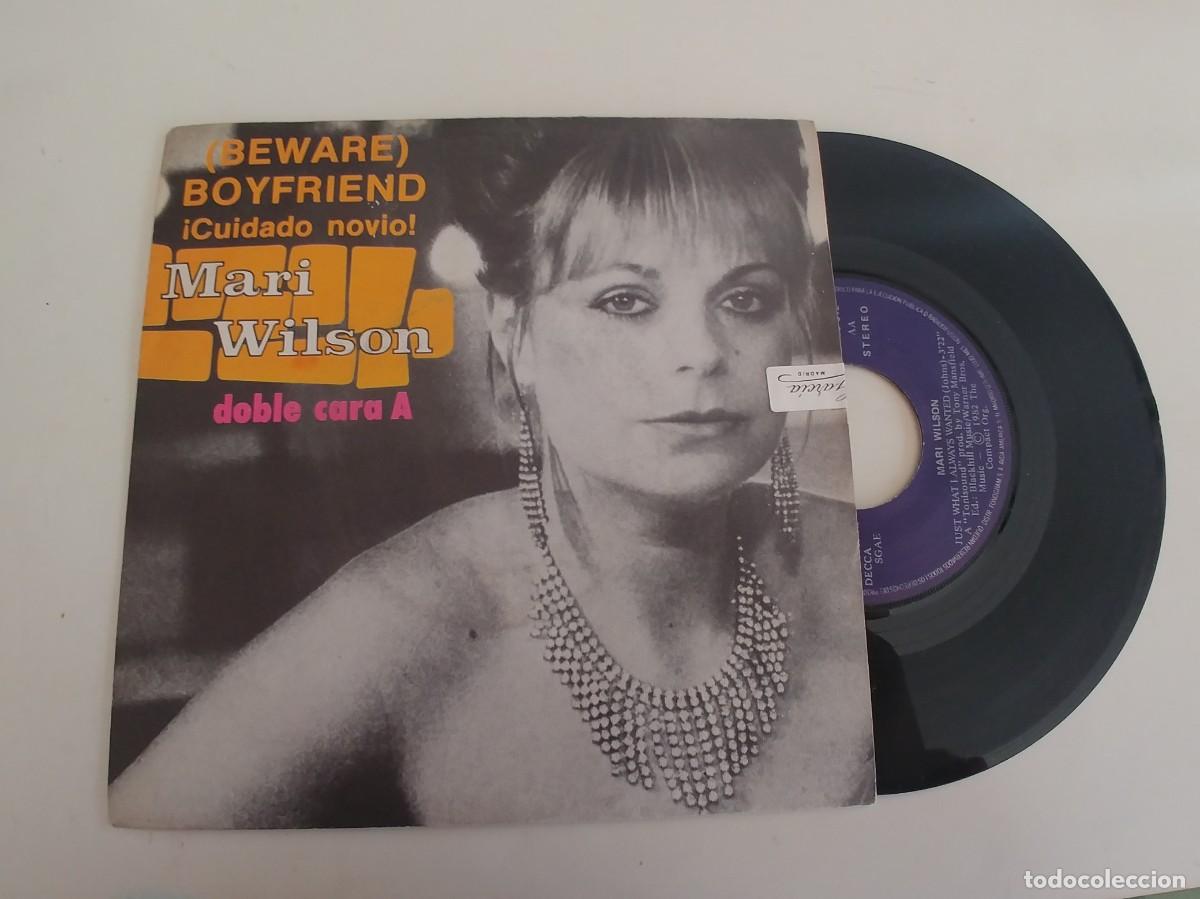 Discos de vinilo: MARI WILSON-SINGLE BEWARE BOYFRIEND-NUEVO - Foto 1