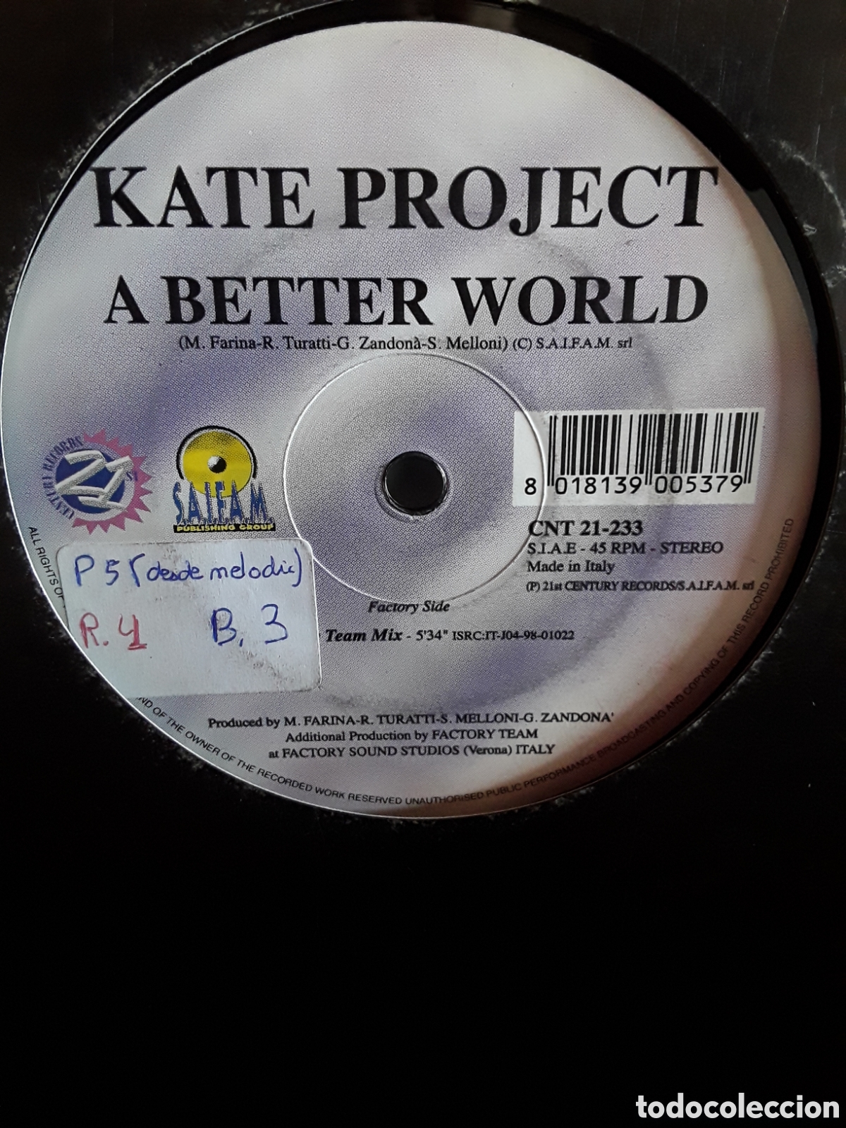 Discos de vinilo: Kate Project &lrm;&ndash; A Better World - Foto 2