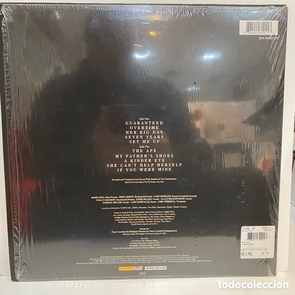 Discos de vinilo: Level 42 - Guaranteed (LP) - Foto 2
