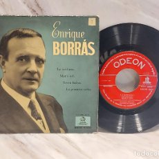 Discos de vinilo: ENRIQUE BORRÁS / LA SARDANA +3 / EP-ODEON-1957 / MBC. ***/***
