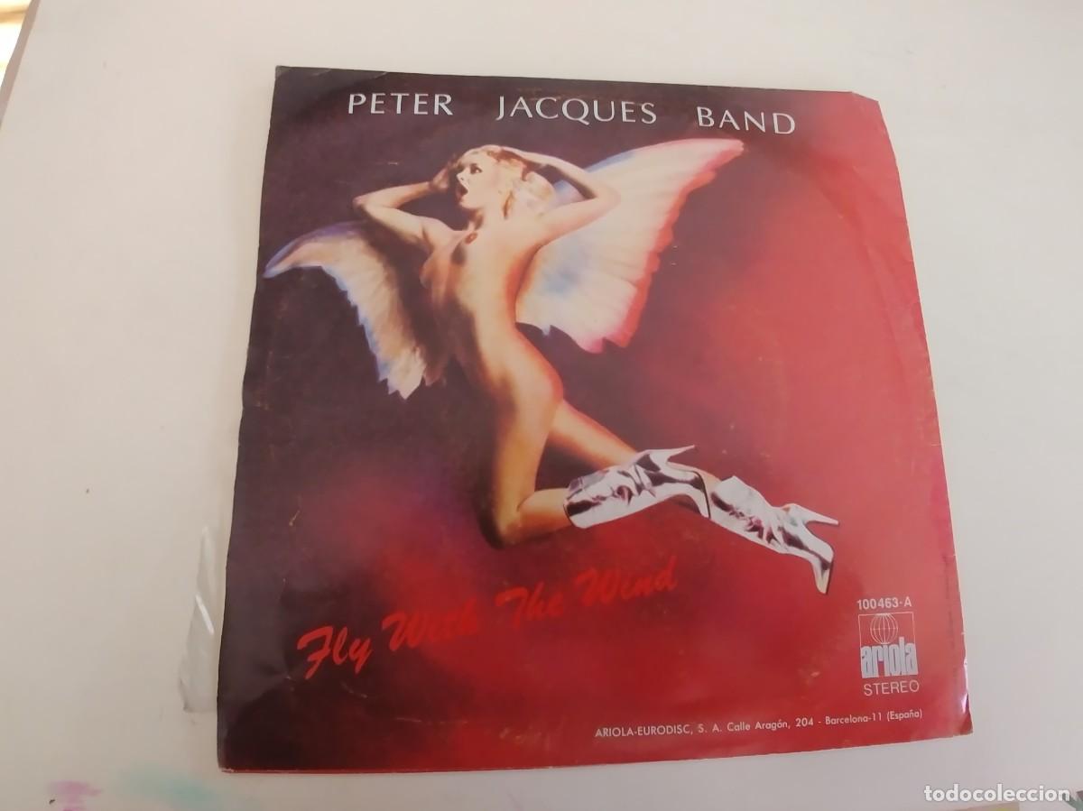 Discos de vinilo: PETER JACQUES BAND-SINGLE WALKING ON MUSIC - Foto 2