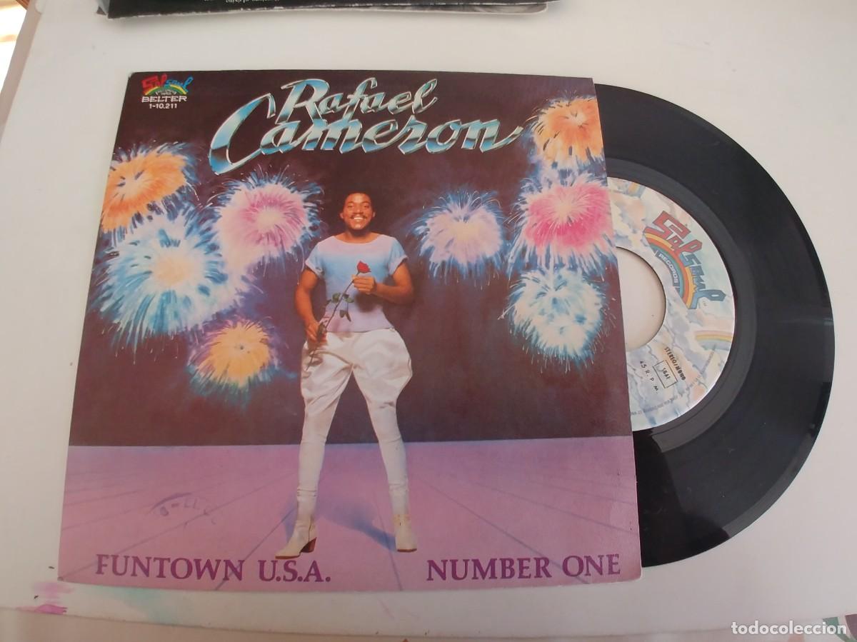 Discos de vinilo: RAFAEL CAMERON-SINGLE FUNTOWN USA-NUEVO