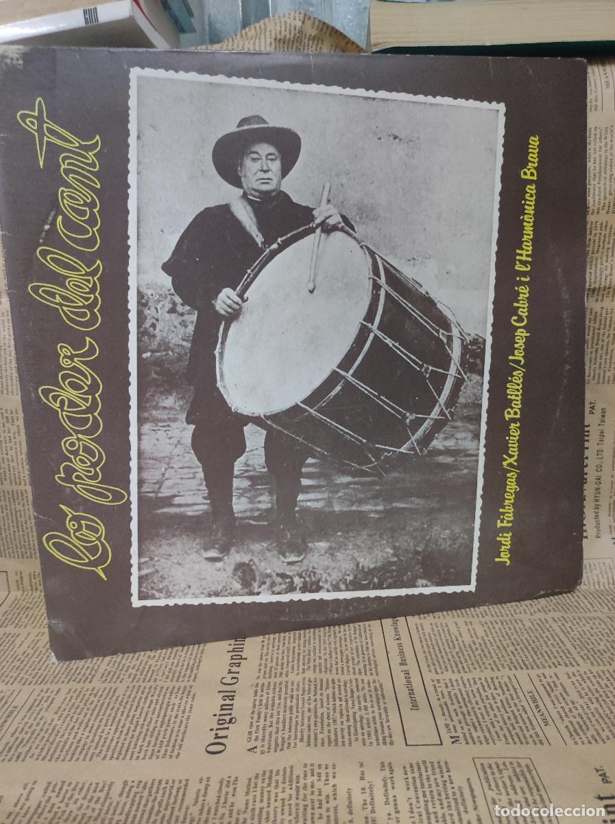 Discos de vinilo: Jordi F&agrave;bregas / Xavier Batll&eacute;s / Josep Cabr&eacute; I LHarm&ograve;nica Brava &ndash; Lo Poder Del Cant - Foto 1