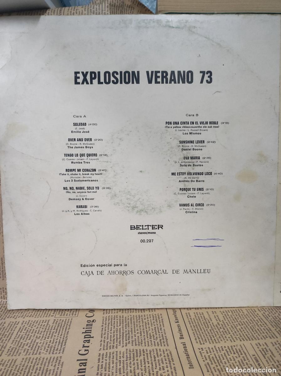 Discos de vinilo: Explosi&oacute;n Verano 73 - Foto 2
