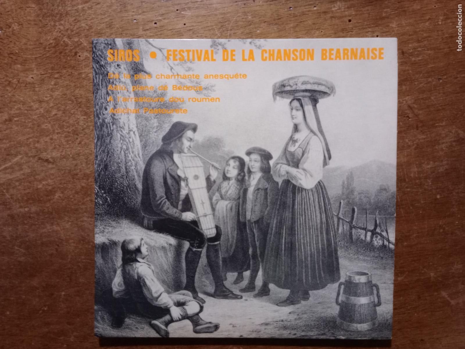 Discos de vinilo: Festival de la chansons Bearnais - Siros - Foto 1