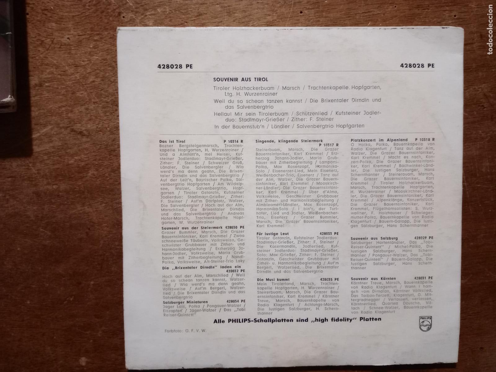 Discos de vinilo: Souvenir aus Tirol - Foto 2