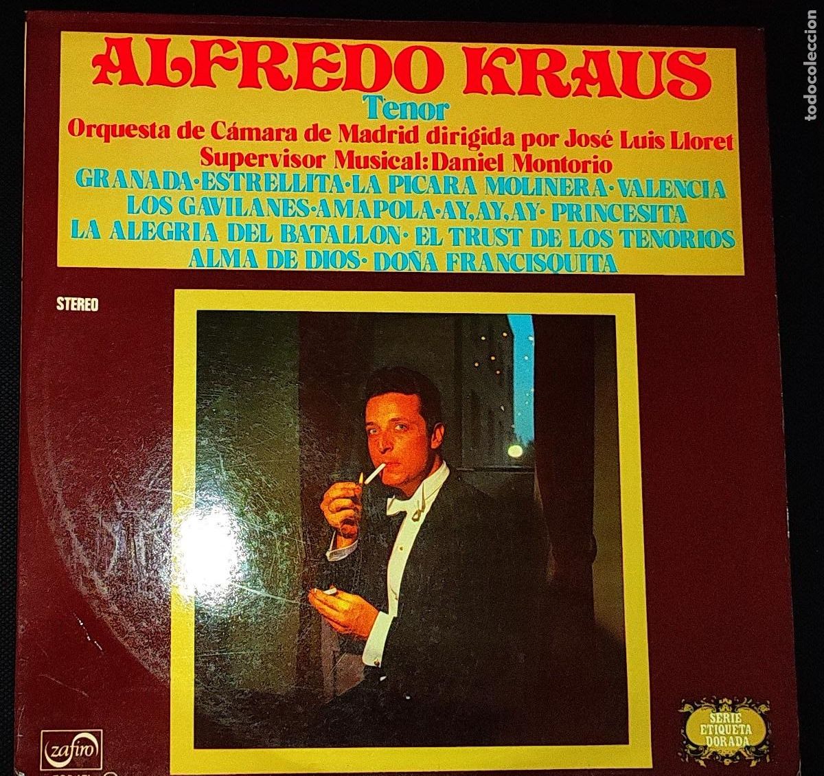 Discos de vinilo: 2 DISCOS (LP) ALFREDO KRAUS - Foto 2
