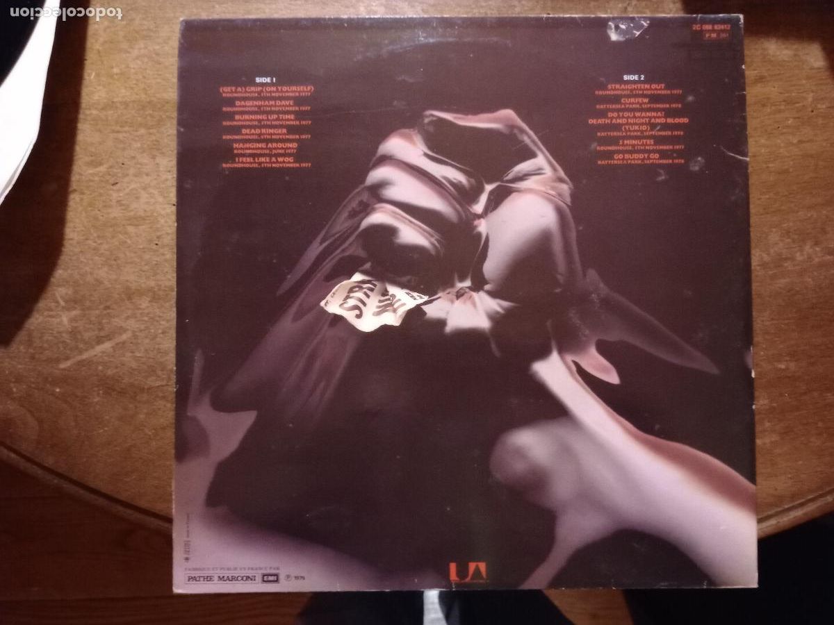 Discos de vinilo: The Stranglers - live (x cert) - Foto 3