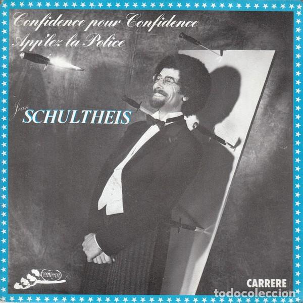 Discos de vinilo: Jean Schultheis &ndash; Confidence Pour Confidence - single+ - Foto 1
