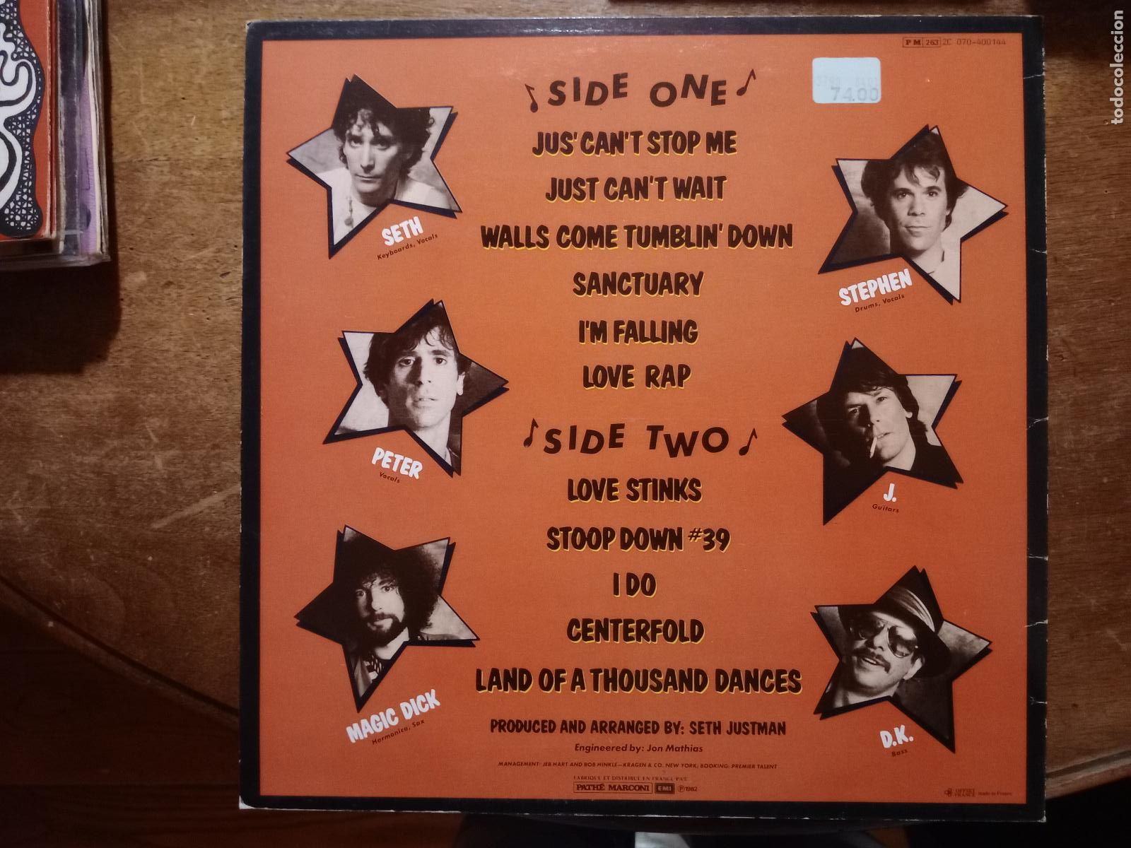 Discos de vinilo: The J. Geils Band - showtime ! - Foto 2