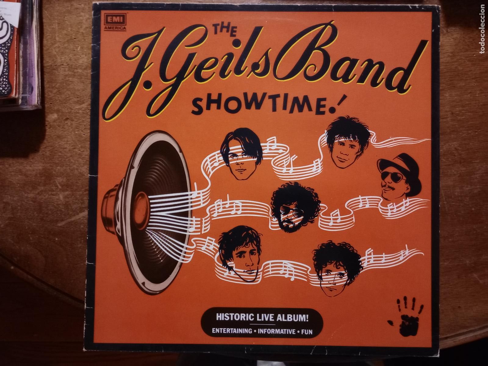 Discos de vinilo: The J. Geils Band - showtime ! - Foto 1