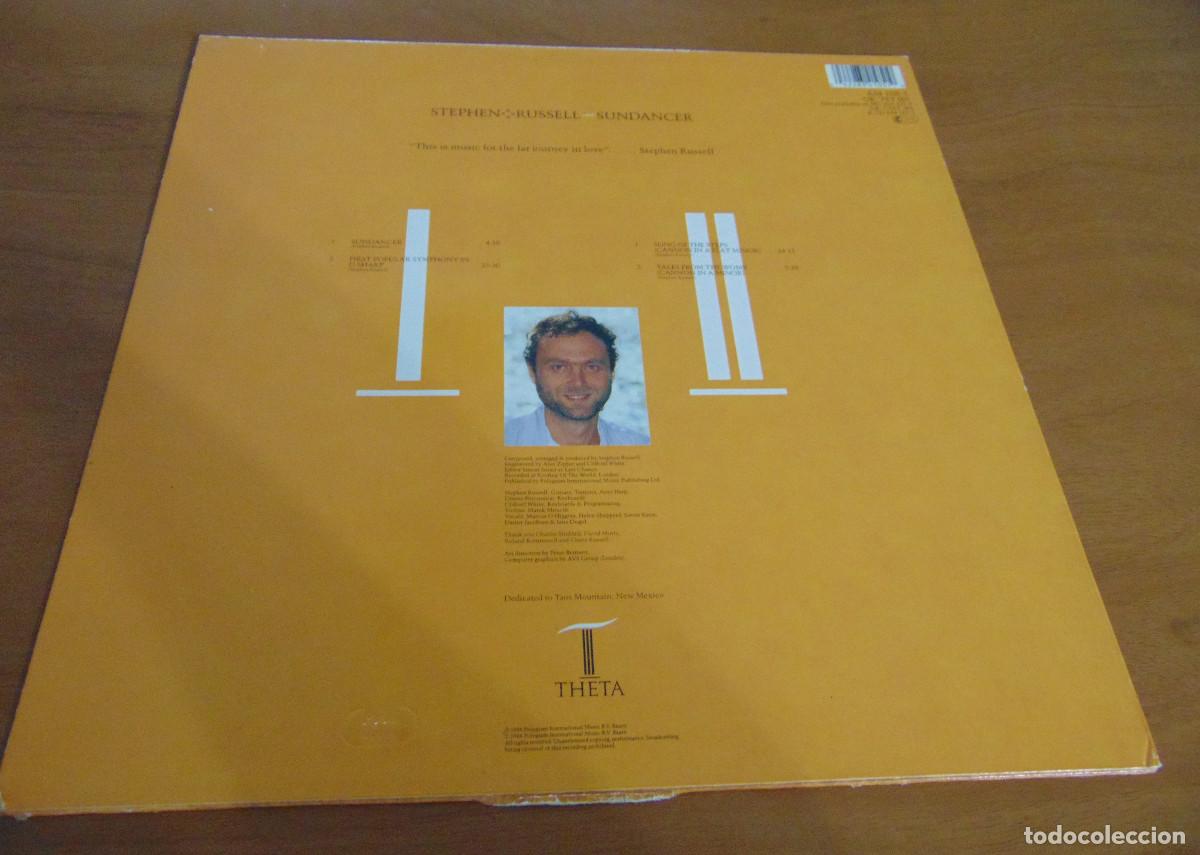 Discos de vinilo: Stephen Russell &lrm;&ndash; Sundancer - LP 1988 - ELECTRONIC AMBIENT - Foto 3