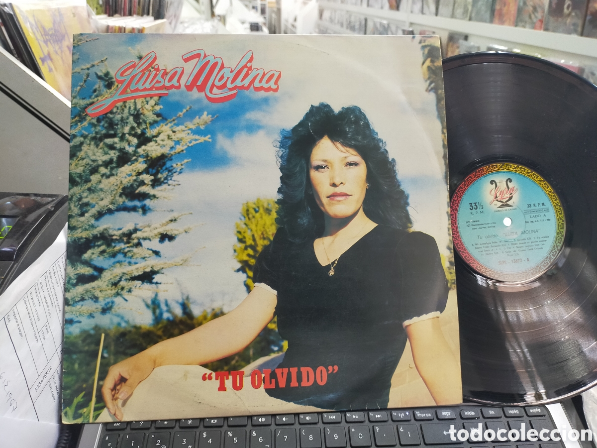 Disques de vinyle: Luisa Molina LP tu olvido Bolivia 1990