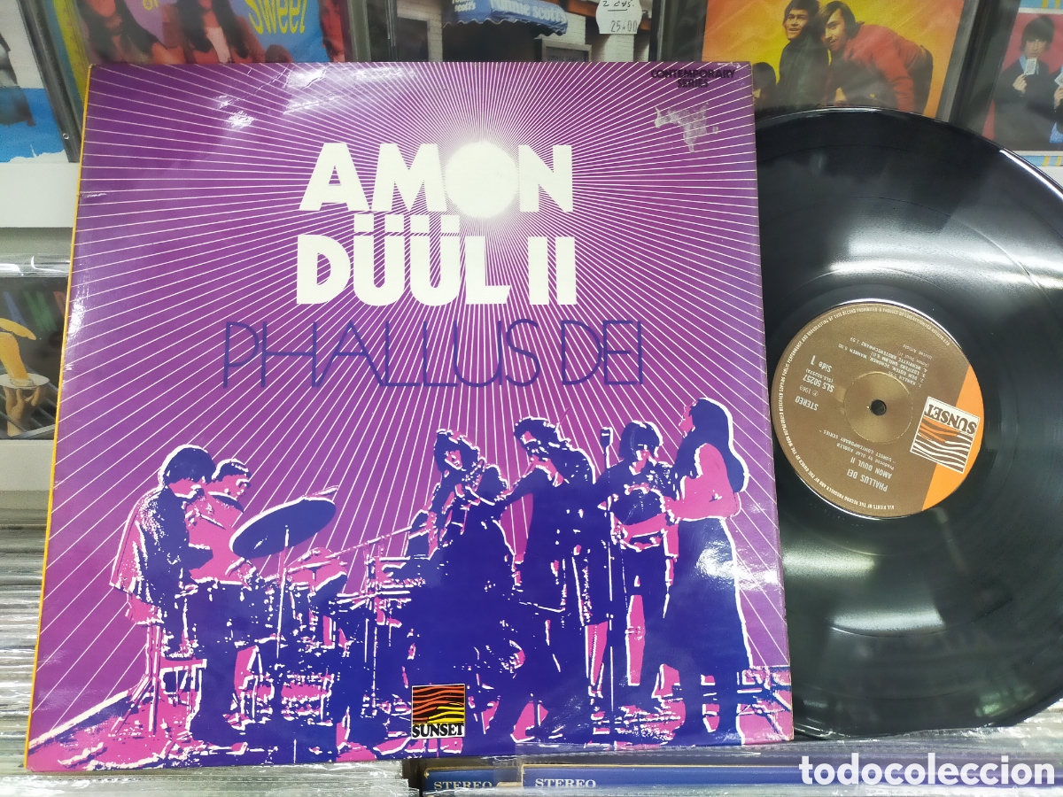 Discos de vinilo: Am&oacute;n duul II lp phallus dei u.k. 1969 - Foto 1