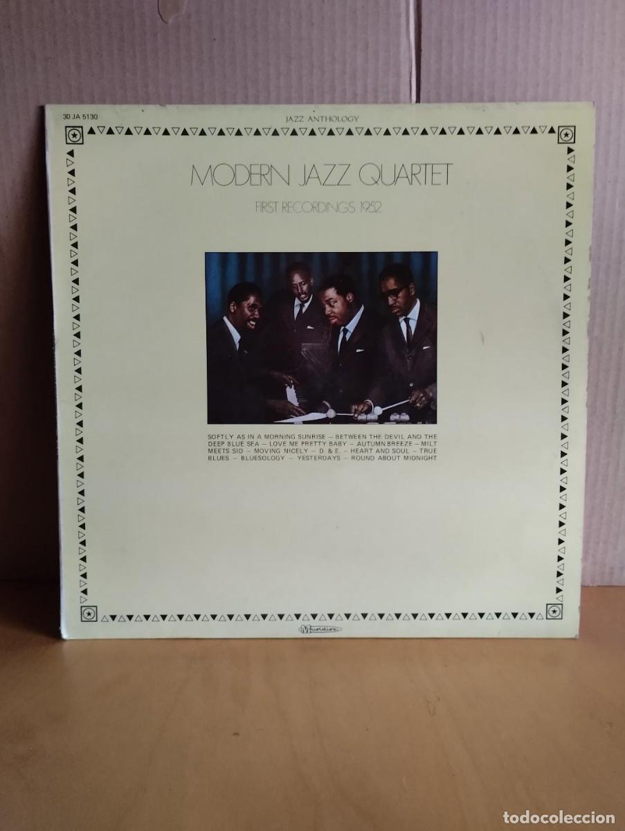 Discos de vinilo: MODERN JAZZ QUARTET --- FIRST RECORDINGS 1952 - Foto 1