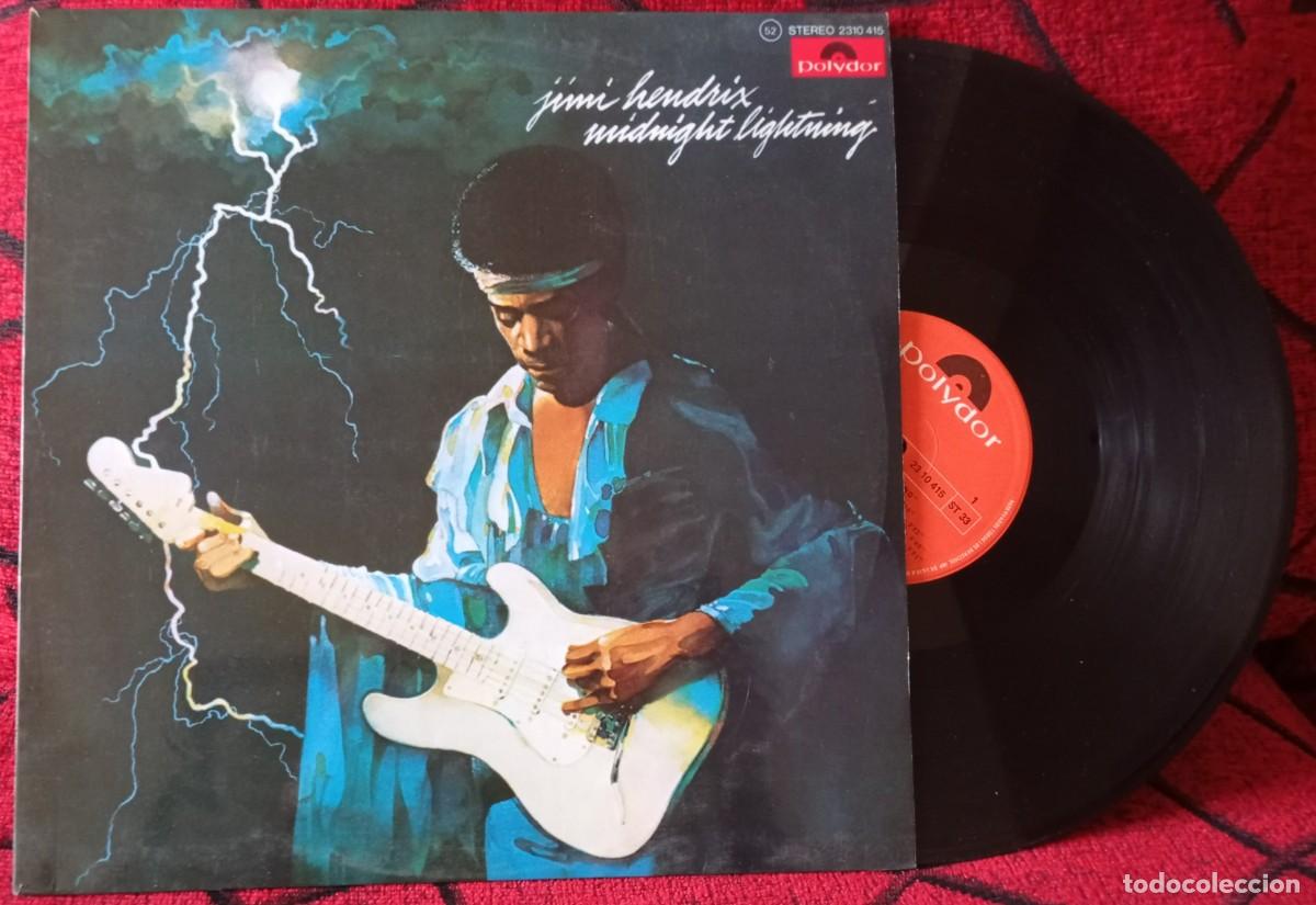 Discos de vinilo: JIMI HENDRIX ** Midnight Lightning ** VINILO LP ORIGINAL 1975 - Foto 1