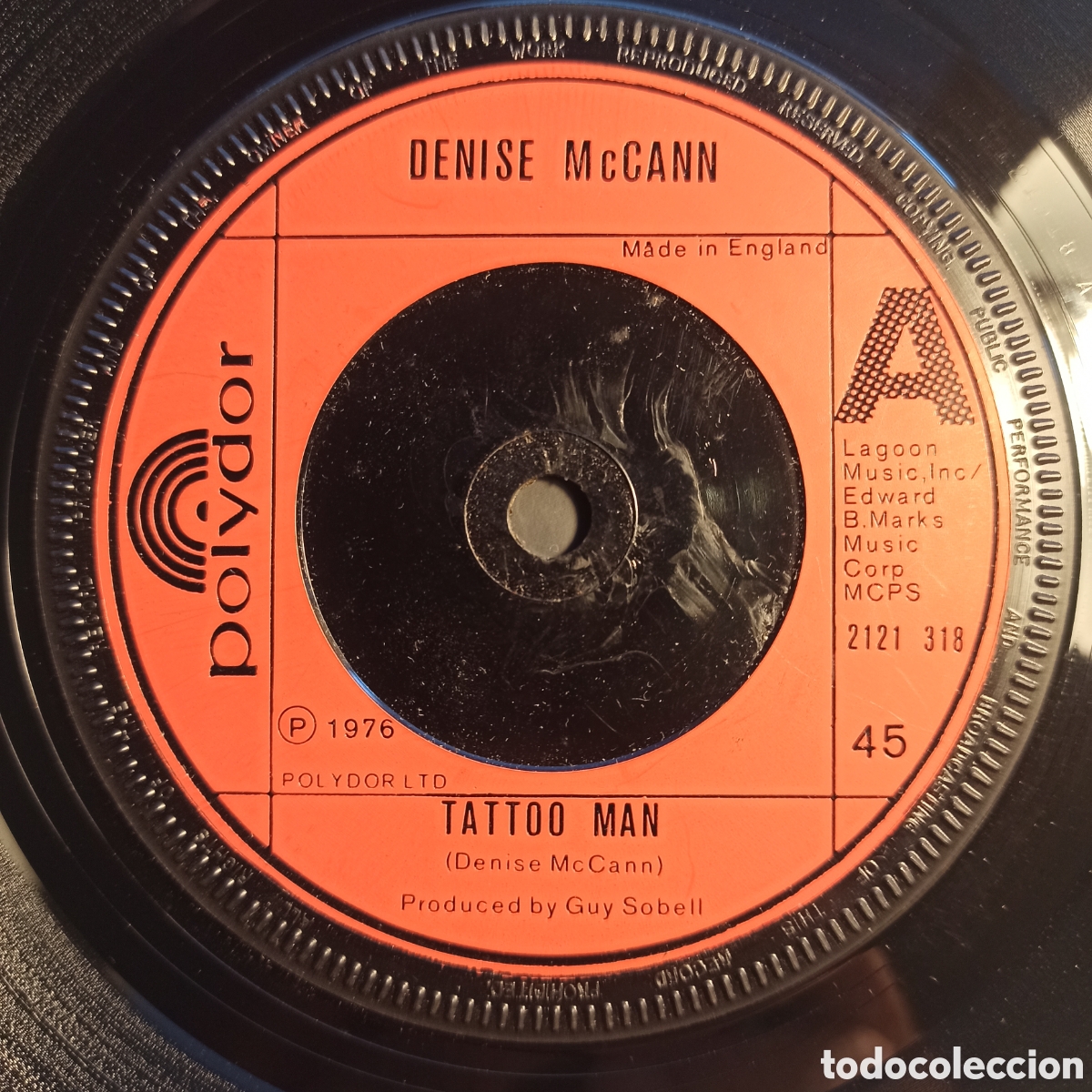 Discos de vinilo: Denise McCann &ndash; Tattoo Man - Foto 1