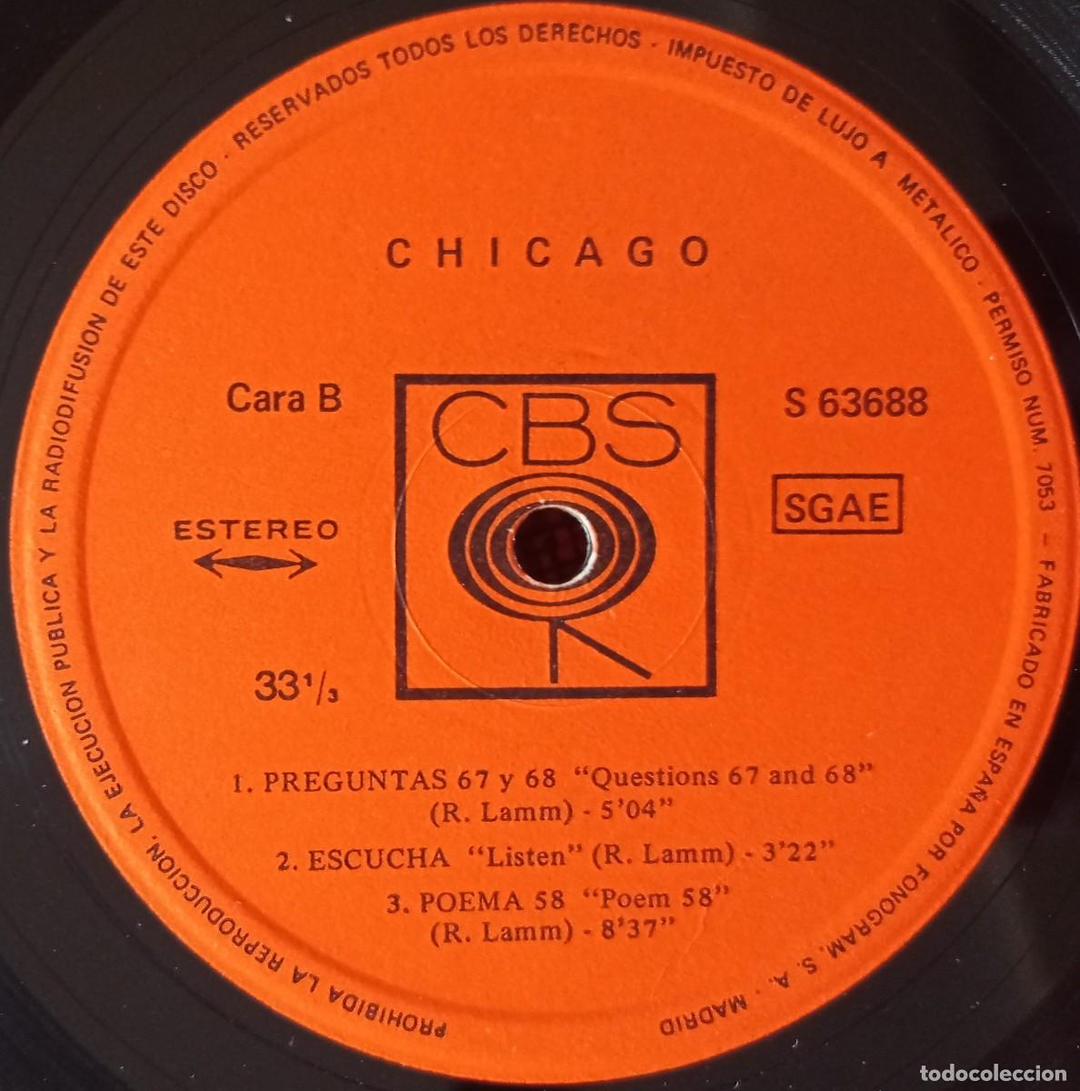 Discos de vinilo: CHICAGO ** Chicago Transit Authority ** VINILO LP ORIGINAL 1970 - Foto 4