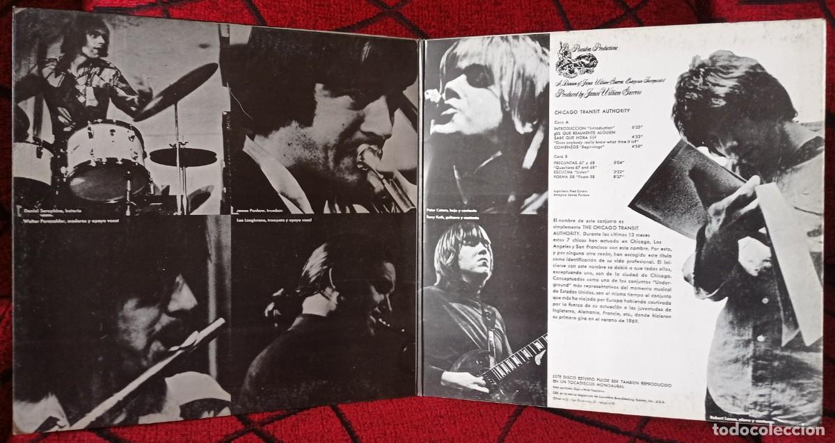 Discos de vinilo: CHICAGO ** Chicago Transit Authority ** VINILO LP ORIGINAL 1970 - Foto 5