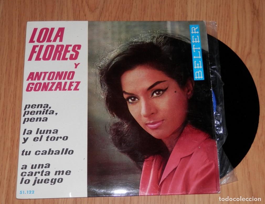 Discos de vinilo: DISCO SINGLE DE VINILLO DE LOLA FLORES - Foto 1