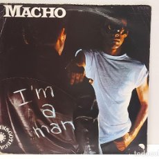 Discos de vinilo: MACHO / I'M A MAN / LP-EMI-1979 / MBC. ***/***