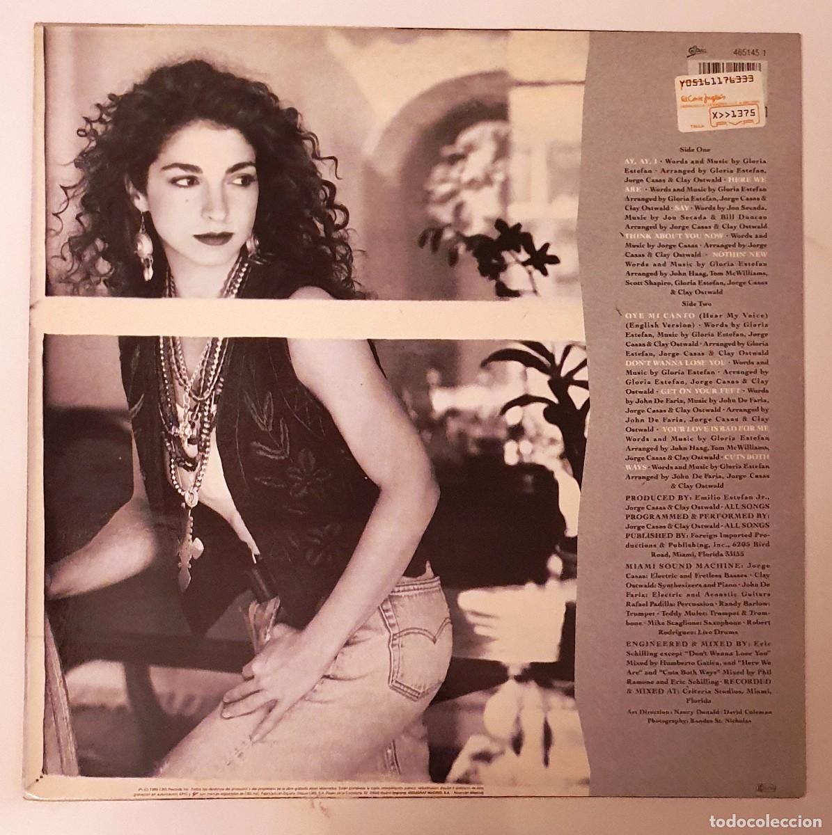 Discos de vinilo: LP GLORIA ESTEFAN. CUTS BOTH WAYS. - Foto 2