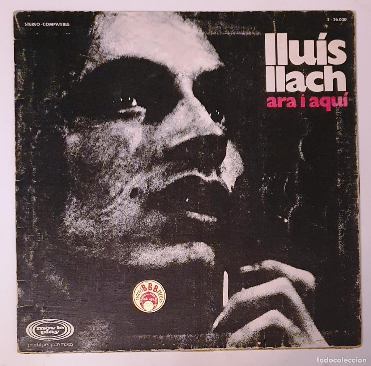 Discos de vinilo: LP LLUIS LLACH. ARA I AQUI. - Foto 1