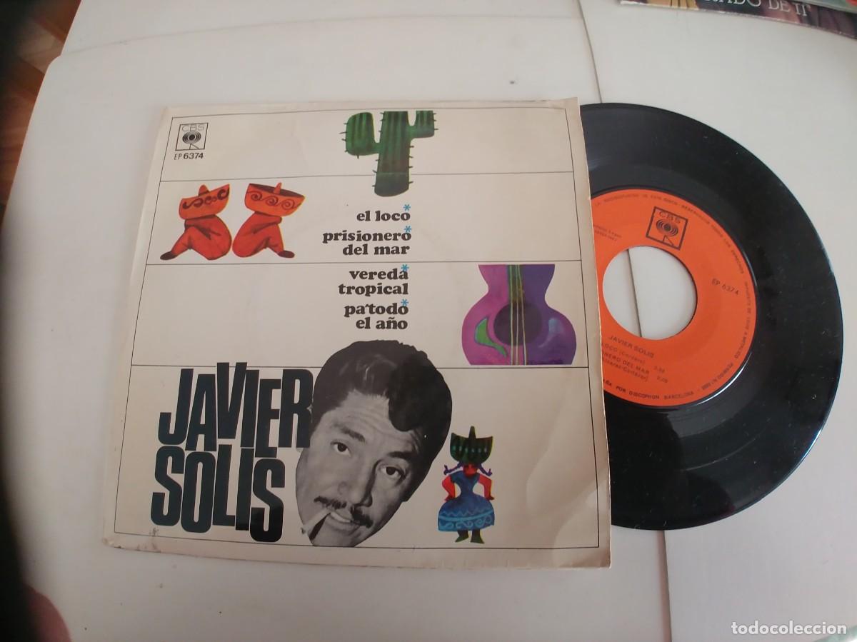Discos de vinilo: JAVIER SOLIS-EP EL LOCO +3 - Foto 1