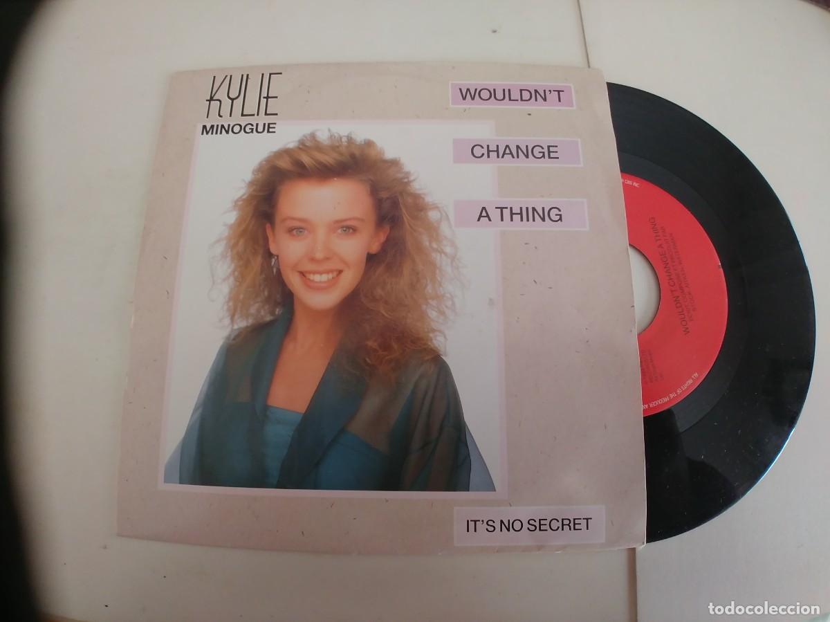 Discos de vinilo: KYLIE MINOGUE-SINGLE WOULDN&acute;T CHANGE A THING - Foto 1