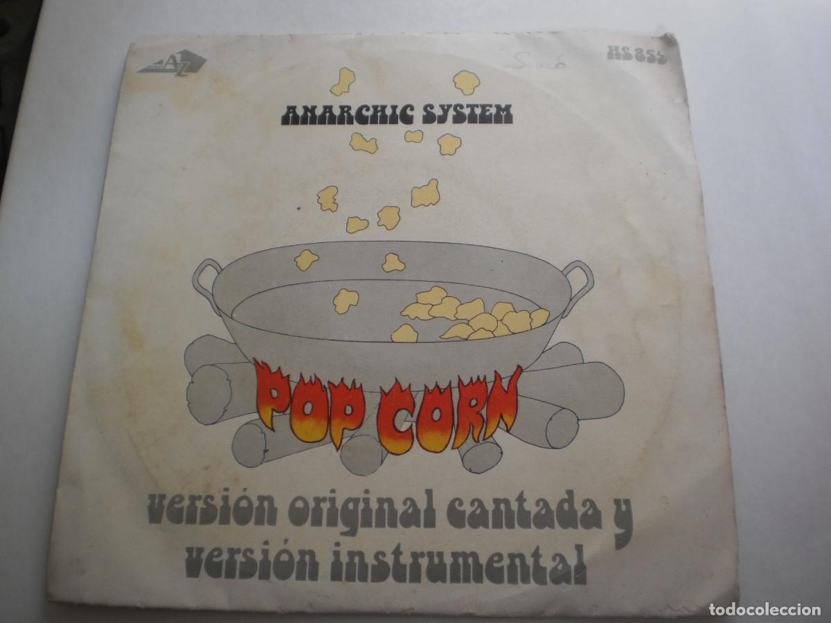 Discos de vinilo: single anarchic system. pop corn. hispavox 1972 spain (seminuevo) - Foto 1