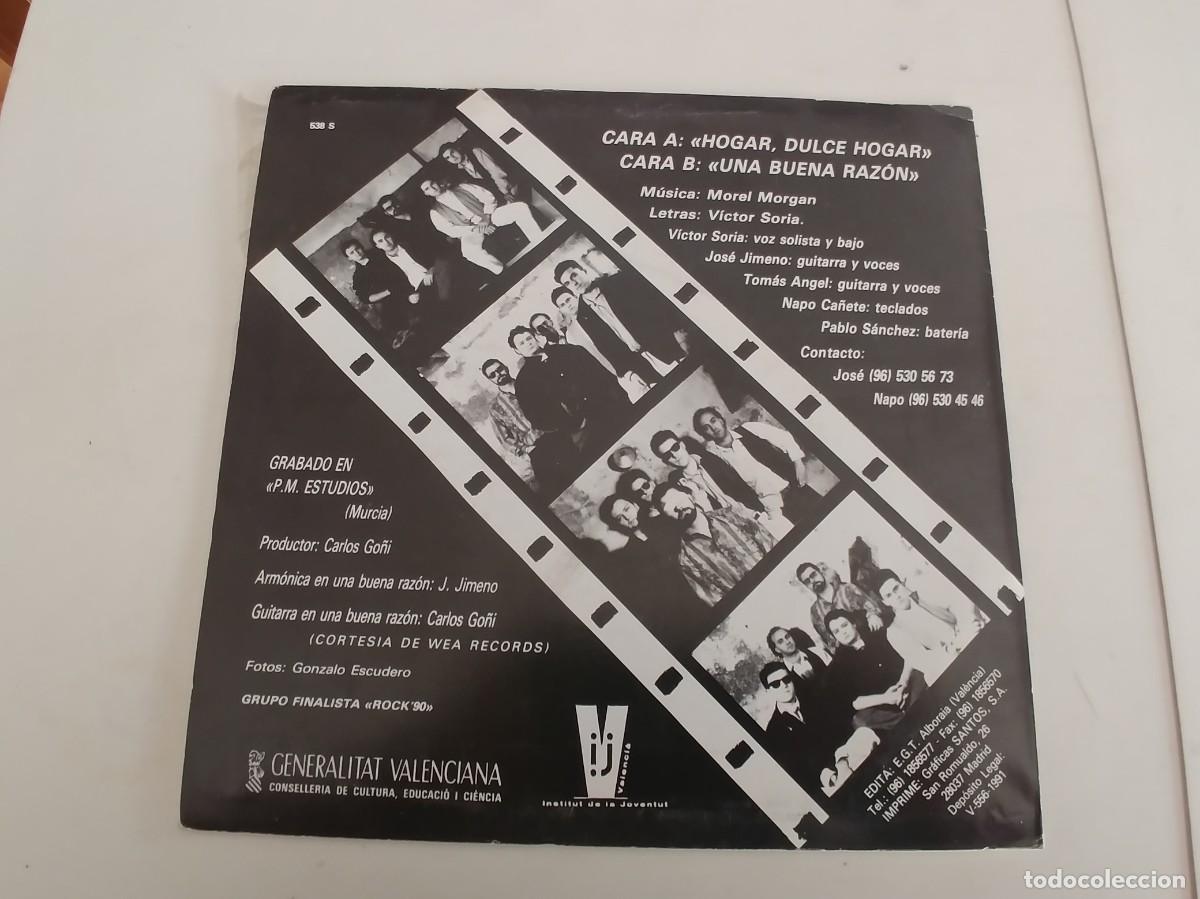 Discos de vinilo: MOTEL MORGAN-SINGLE HOGAR DULCE HOGAR-NUEVO - Foto 2