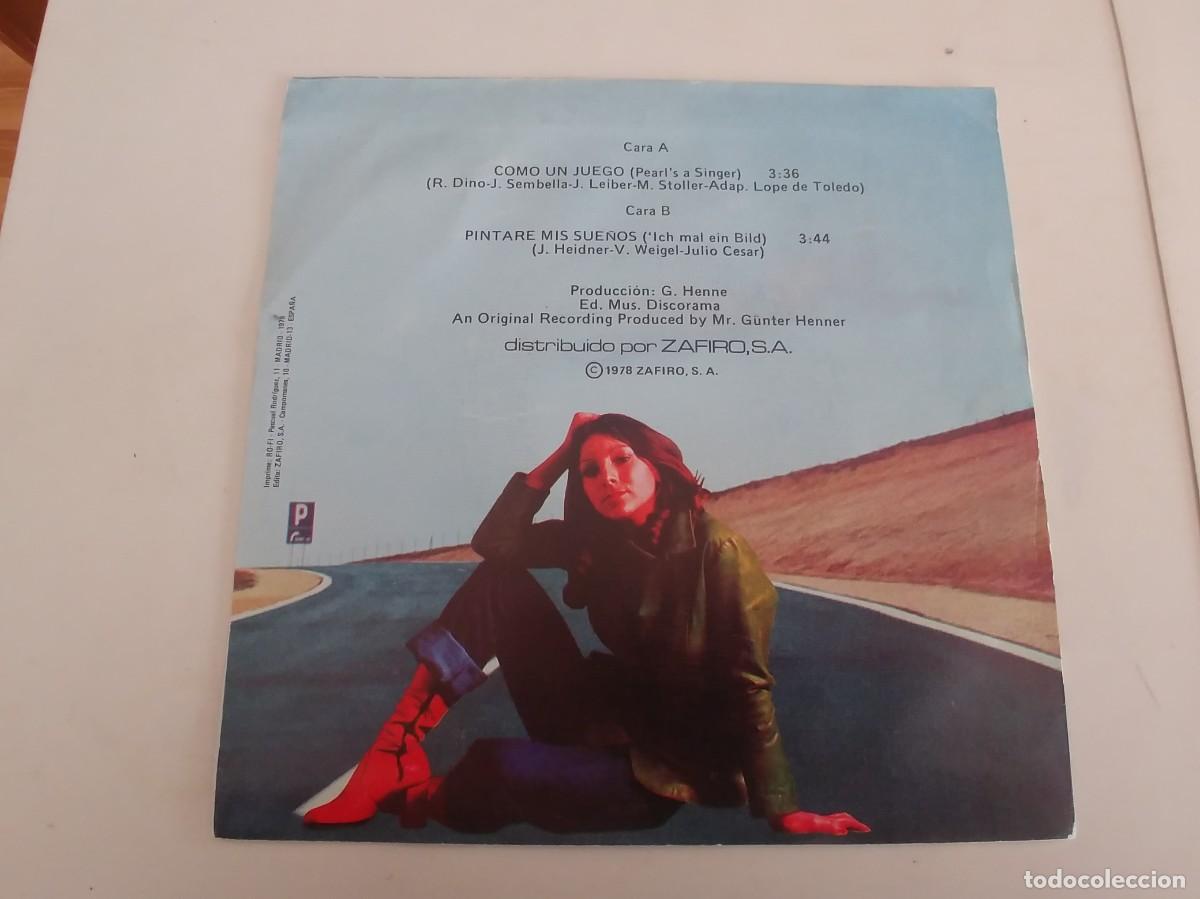 Discos de vinilo: OLGA GARCIA-SINGLE COMO UN JUEGO - Foto 2