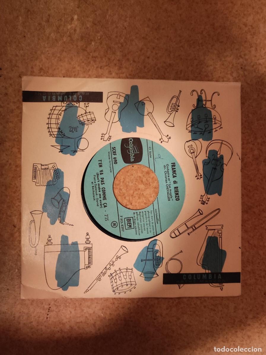 Disques de vinyle: Franca Di Rienzo &ndash; Vas-y, Mais Vas-y Donc Label: Columbia &ndash; SCRF 690 Format: Vinyl, 7&rdquo;, 45 RPM C