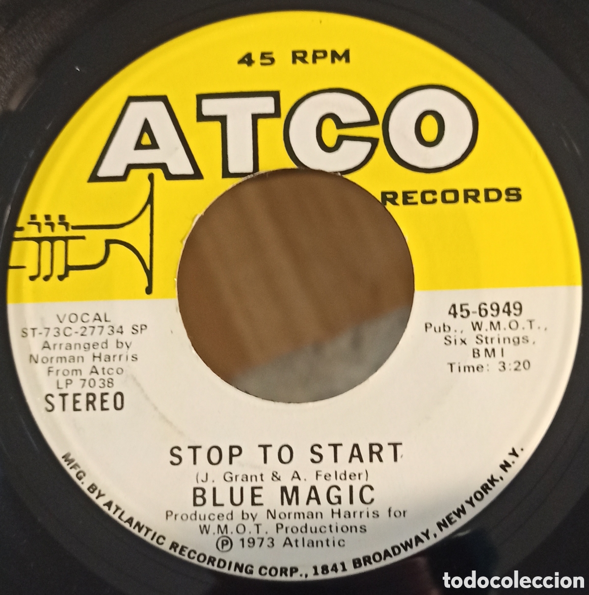 Discos de vinilo: Blue Magic &ndash; Stop To Start (USA Import) - Foto 1