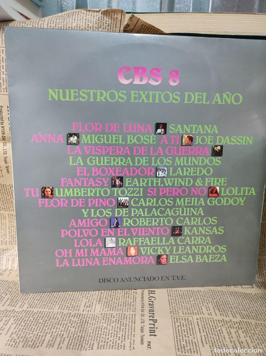 Discos de vinilo: CBS 8 - Nuestros Exitos Del A&ntilde;o - Foto 1