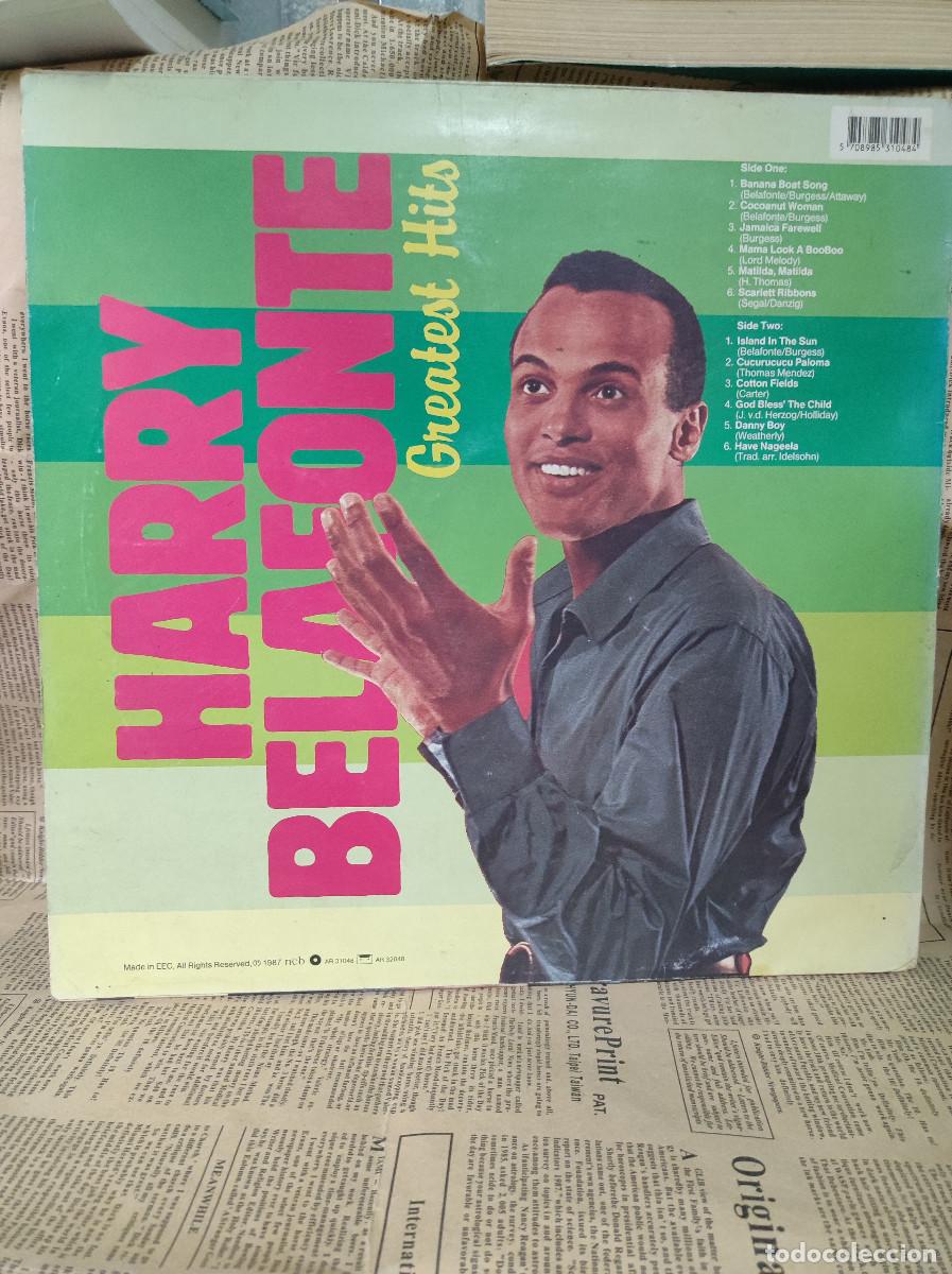 Discos de vinilo: Harry Belafonte &ndash; Greatest Hits - Foto 2