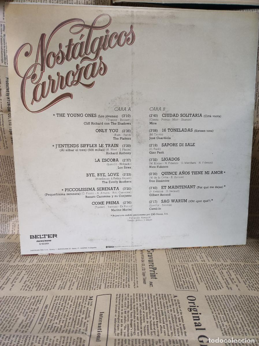 Discos de vinilo: Nost&aacute;lgicos Carrozas - Foto 2