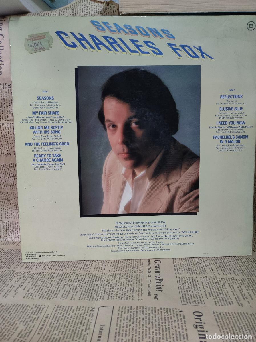 Discos de vinilo: Charles Fox &ndash; Seasons - Foto 2
